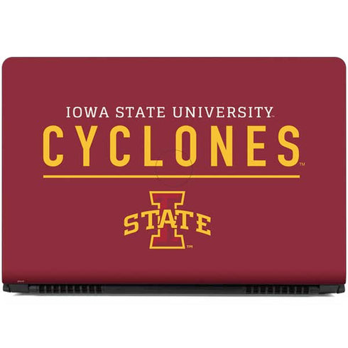Iowa State University Athletic Text Dell Inspiron Skin
